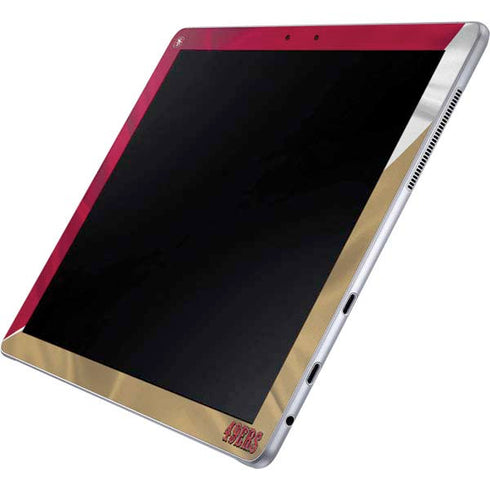 NFL San Francisco 49ers Galaxy Book 12in Skin